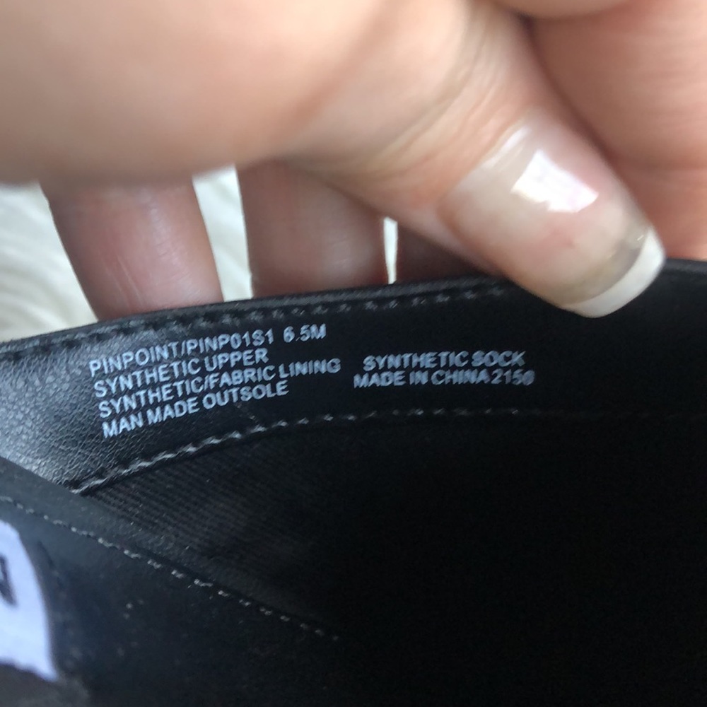 Steve Madden Pinpoint slip on studded shoes in black - Picture 7 of 10